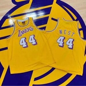 Jerry West Lakers Stadium Giveaway Jersey Opening Night 10/22/24